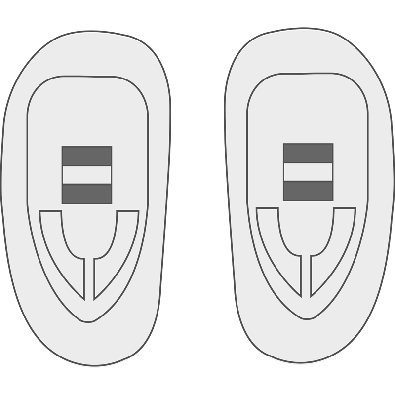 Nosepad Push-in DShape Nosepad Push-in DShape