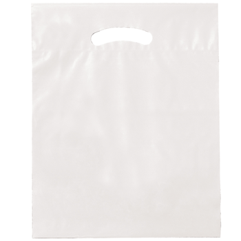 Full Color Digitally Printed Die Cut Plastic Bag (9"x13") - Digital