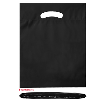 OXO Reusable Die Cut Fold-Over Reinforced Bag (9"x12"x2") - Flexo Ink